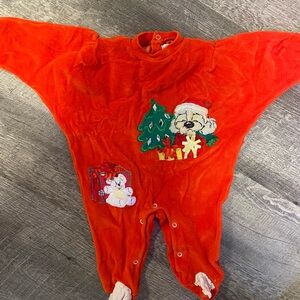 Vintage Mafrat Festive Kids Footie